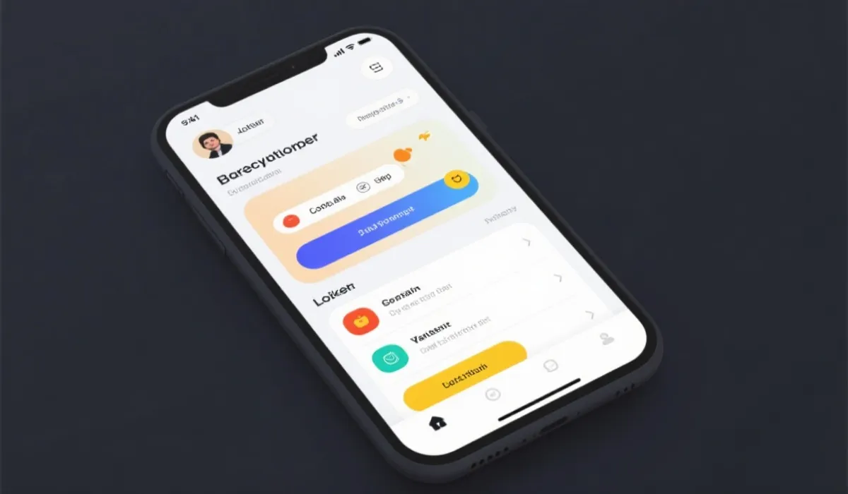 应用界面示意图