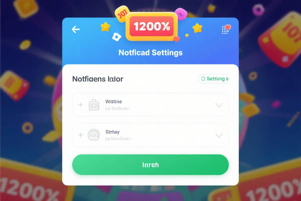 通知与开奖订阅设置示意图